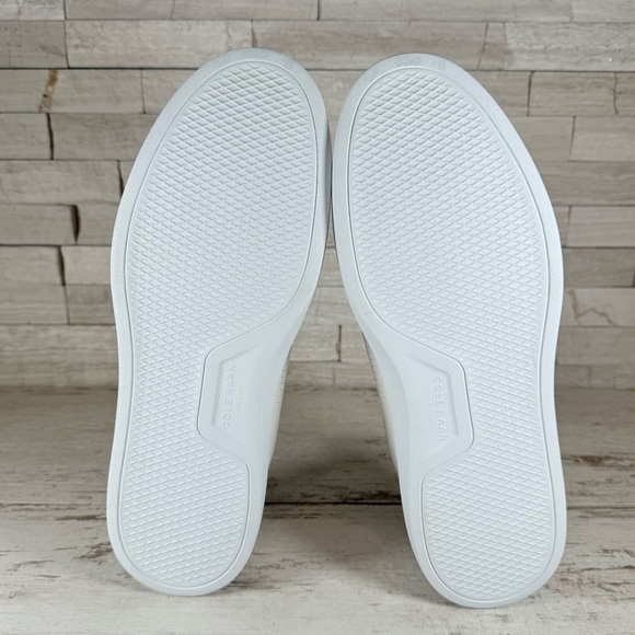 Cole Haan Men's 8M GrandPrø Rally Laser Cut Leather Sneakers White NEW - Picture 11 of 12